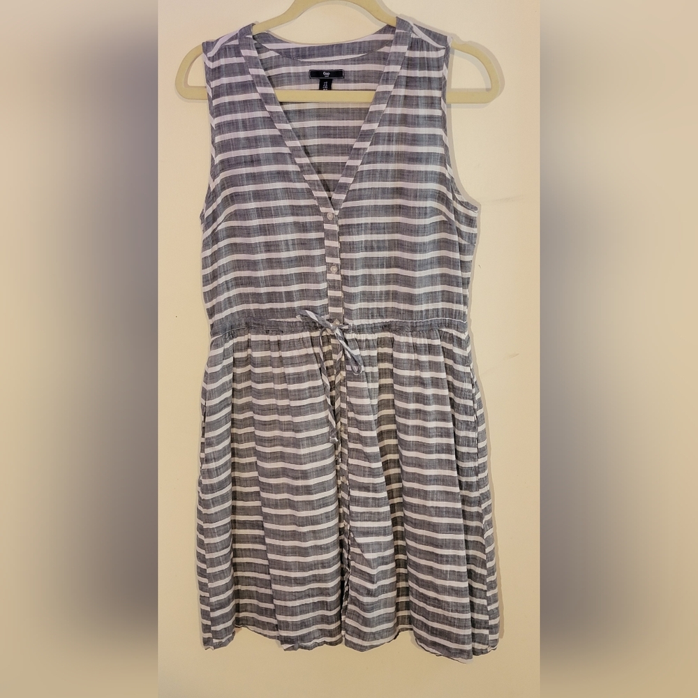 Gap Striped Sleeveless Dress Size 8